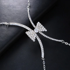 Corrente para corpo de Laço com Strass, Jóias Sexy para o Corpo Adele. - loja online