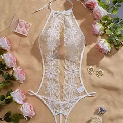 Lingerie Body Erótico Decotado Emma