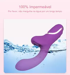 Vibrador Feminino Estimulador de Clitóris com Sucção e Ponto G na internet