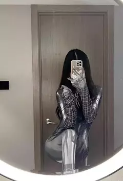 Imagem do Fantasia Mulher Aranha macacão colado
