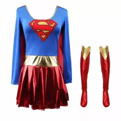 Fantasia Sensual da Super Girl na internet