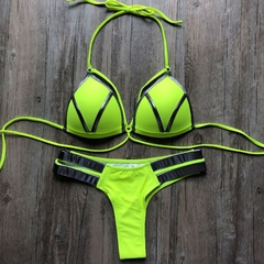 Imagem do Biquíni Sexy Luxo Dourado Melica