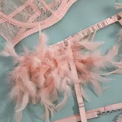 Conjunto de Lingerie de Renda Sensual, Lingerie Erótica, Lingerie Sexy. - loja online