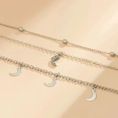 Corrente de Cintura Body Chain Sexy Delicado com pedrinhas brilhantes Dai.