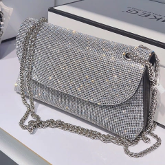 Imagem do Bolsa de Mão com Strass, Bolsa Feminina de Ombro, Bolsa Pequena de Strass.