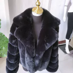 Casaco de Pele de Raposa Elegante e Quente Hilary. - Clube das Coisas - Tudo para Você ficar mais Linda e Sexy