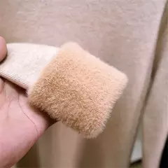 Blusas casuais Gola alta de lã, Blusa de lã para o inverno, Coleção inverno.