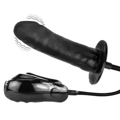 Vibrador Elétrico Inflável, Masturbador que Vibra e Infla na internet