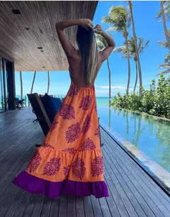 Imagem do Vestido Moda Farm Longo Florido de Alcinha Hope