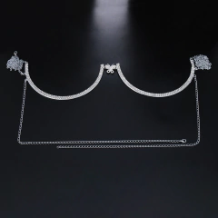 Colar Corpo de Borboleta Body Chain Blogueira Verão Luxo Sexy Edithy. - comprar online