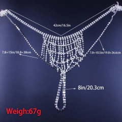 Sutiã Joias para o Corpo Sexy Strass Hilary. - comprar online