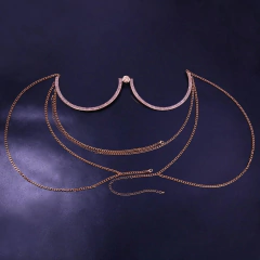 Colar Corpo de Borboleta Body Chain Blogueira Verão Luxo Sexy Edithy. na internet