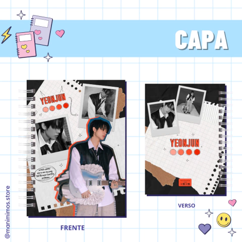 Caderno de senhas - Yeonjun (TXT) - comprar online