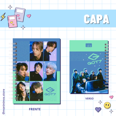 Caderno - Got7 - comprar online