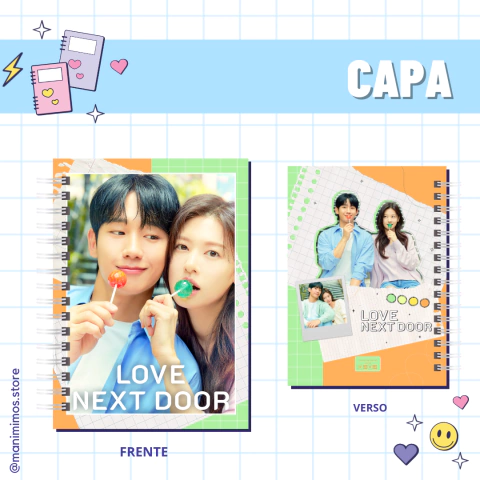 Planner Financeiro - O Amor Mora ao Lado (Love Next Door) - comprar online