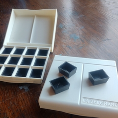 Estuche plástico + Godet