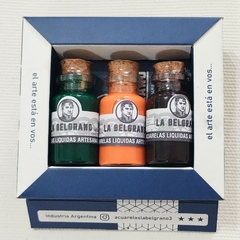 Tintas líquidas set 3 colores - comprar online