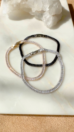 PULSEIRA RIVIERA ZIRCÔNIAS BAGUETES na internet