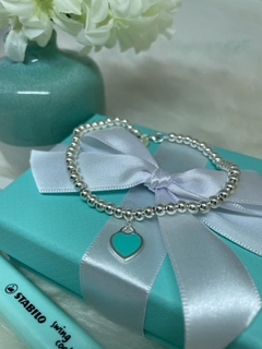 Imagem do PULSEIRA BOLINHAS COM CORAÇÃO BLUE