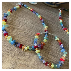 COLAR CHOKER CHACKRAS