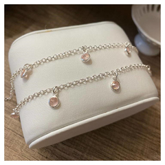 PULSEIRA PENDENTE ROSA