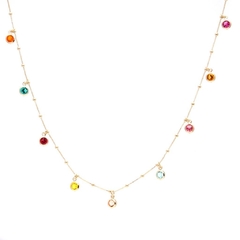 COLAR CRISTAL CÍTRICO - Tigresse Acessórios