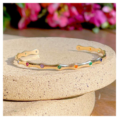 BRACELETE CRISTAL CRAVEJADO