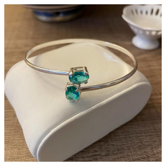 BRACELETE COM 2 PEDRAS