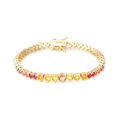 PULSEIRA RIVIERA CRISTAL CITRINO - comprar online