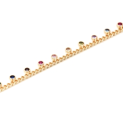 PULSEIRA CRISTAL SAFIRA na internet