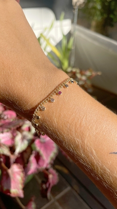 PULSEIRA CRISTAL SAFIRA - loja online