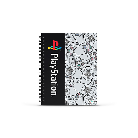 16x21 Tapa Dura Espiral “Play Station”