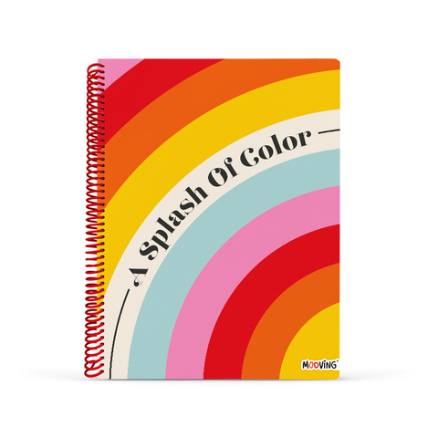 Cuaderno Universitario Rayado “Rainbow”
