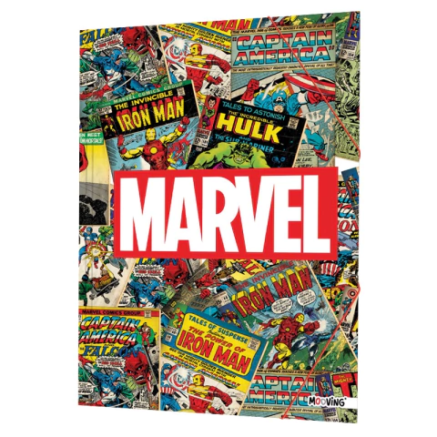 Carpeta 3 Solapas “MARVEL”