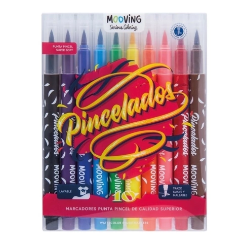 Pincelados x 10 **Mooving**
