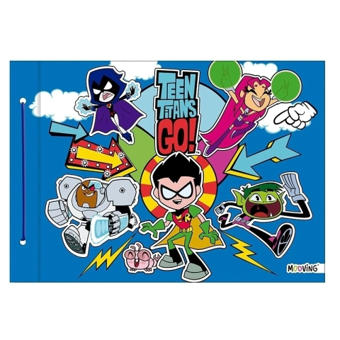 Carpeta N5 Dibujo “Jovenes Titanes”