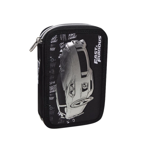 Cartuchera 2 Pisos “RAPIDO Y FURIOSO”