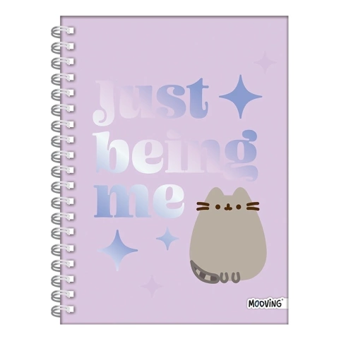 16x21 Tapa Dura“Pusheen” 80 hojas