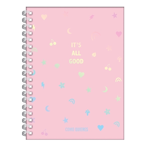 16x21 Tapa Dura “Como Quieres” 80 hojas