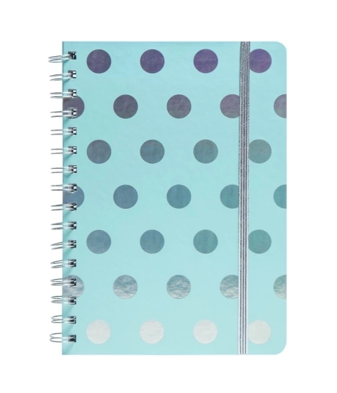Cuaderno A5 Cool Lunares