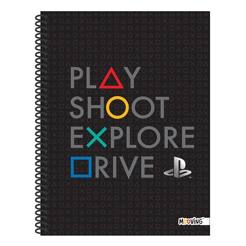 Cuaderno Universitario Rayado “PlayStation”