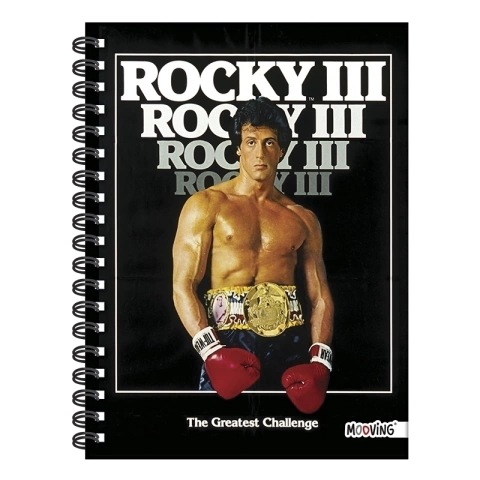 16x21 Tapa Dura “Rocky” 80 hojas