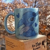 Taza Cerámica Celeste Glitter Stitch 001