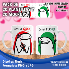 20 Plantillas Flork San Valentín + 20 Mockups para redes - Omi Store