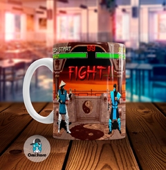 Taza de Cerámica Mortal Kombat 003