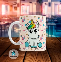 Taza de Cerámica Unicornios 002