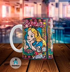 Taza de Cerámica Alicia en el País de las Maravillas 011