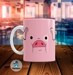 Taza de Cerámica Cerdito Pato 004
