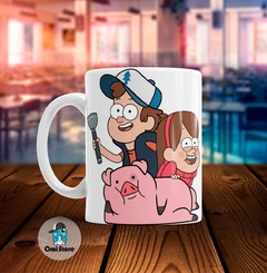 Taza de Cerámica Cerdito Pato 012