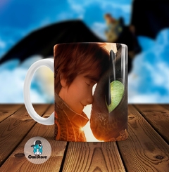 Taza de Cerámica Como Entrenar a tu Dragón 002